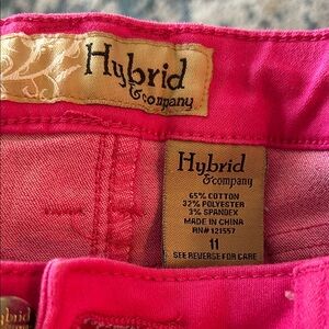 Hybrid & Company Women's Hot Pink Skinny Jeans